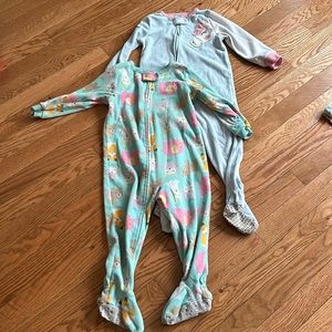 Girls Footie PJs